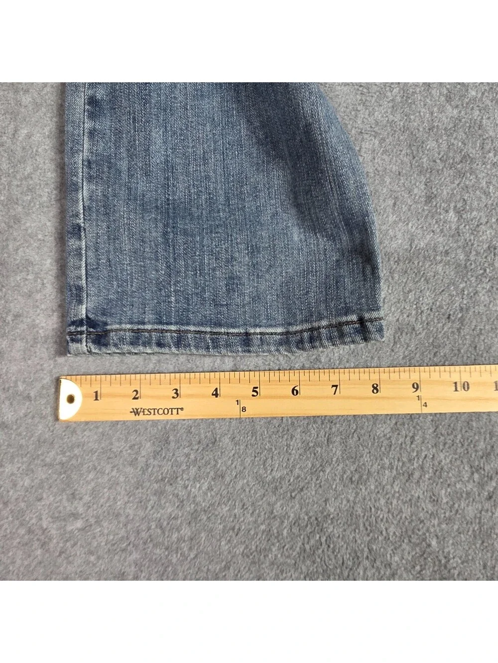 Wrangler Authentics Men's 32x29 ZM1CSSE Regular Fit Straight Leg Blue Stretch